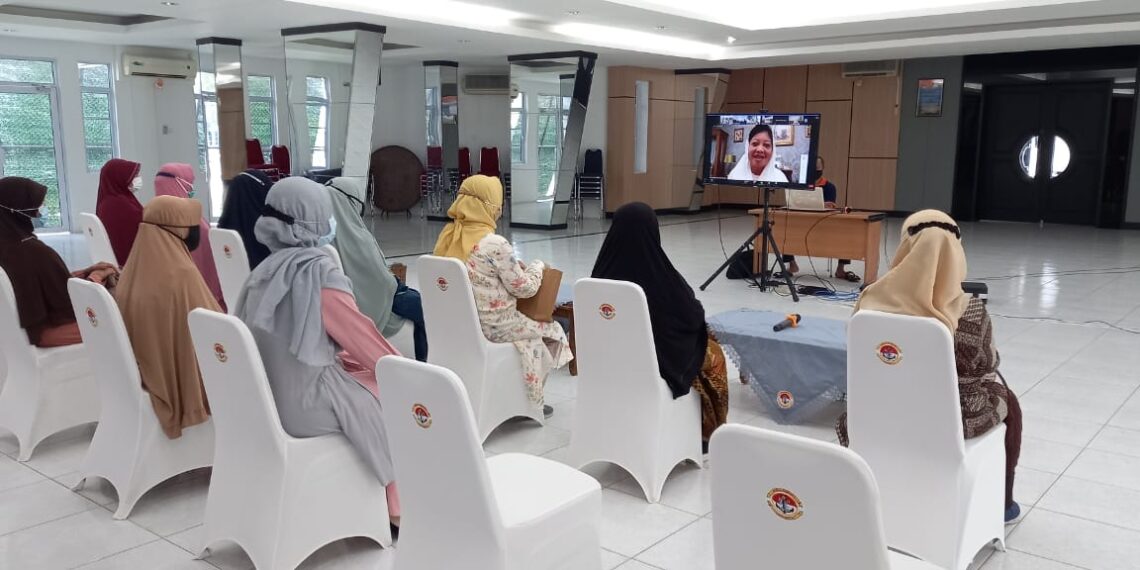 Pipal Lantamal IV Laksanakan Tausiah Ramadhan 1442 H/2021 M Secara Virtual