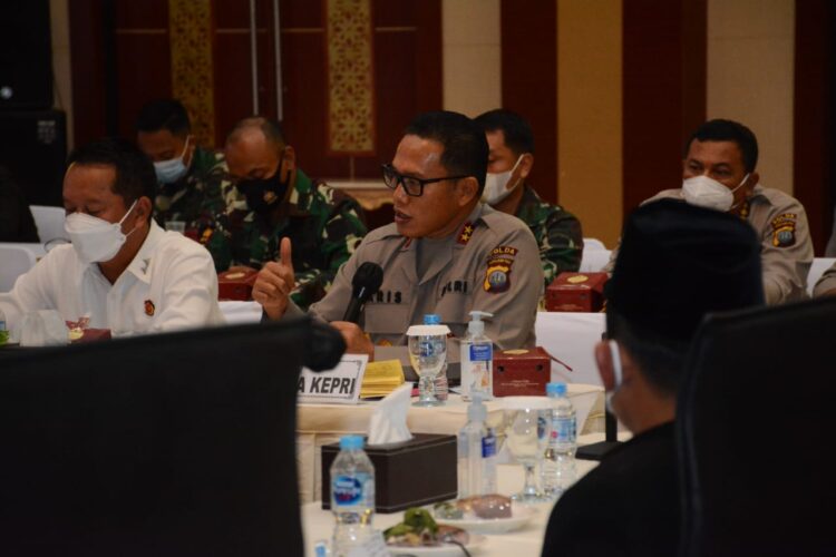 Forkopimda Kepri Gelar Rapat Koordinasi Percepatan Penanganan Covid-19 di Kepri