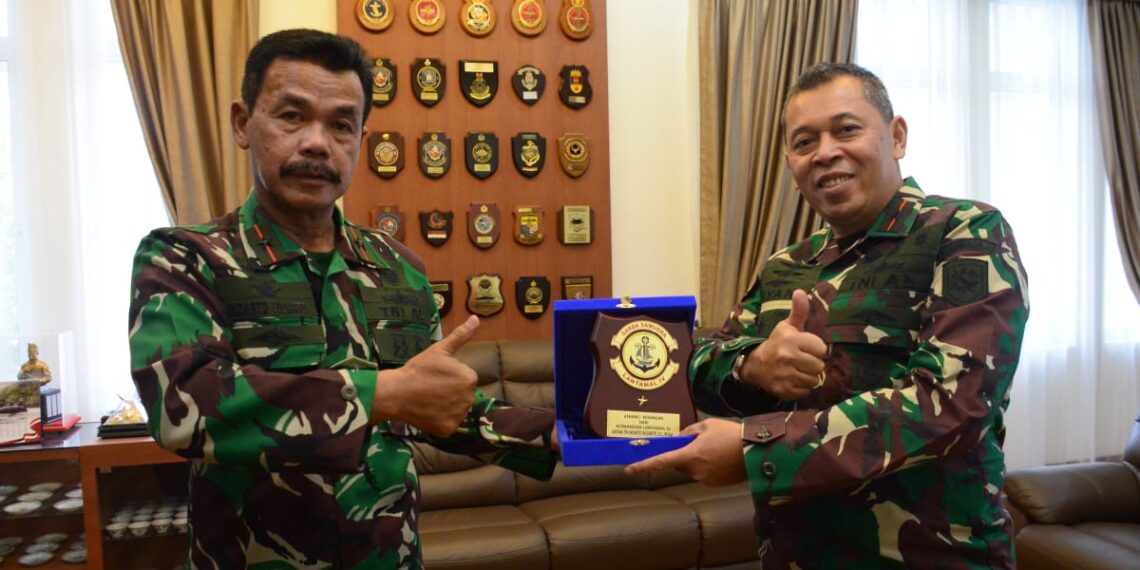 Danlantamal IV Terima Kunjungan Danguskamla Koarmada I