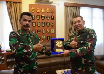 Danlantamal IV Terima Kunjungan Danguskamla Koarmada I