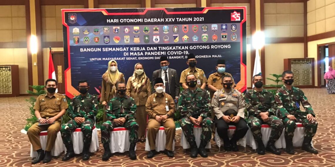 Danlantamal IV Hadiri Pelantikan Bupati Dan Wakil Bupati Karimun