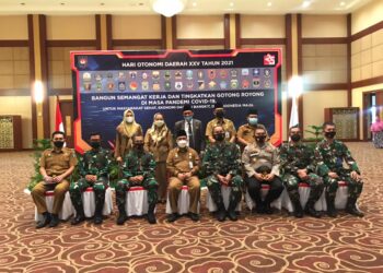 Danlantamal IV Hadiri Pelantikan Bupati Dan Wakil Bupati Karimun