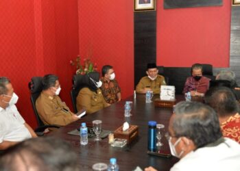 Ketua DPRD Kepri Sambut Kunjungan Awal Gubernur Kepri Setelah Dilantik 2021