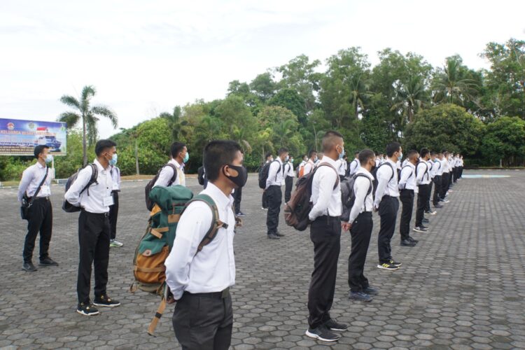 79 Orang Pendaftar Calon Taruna AAL Terima Pembekalan Dari Panita Daerah Tanjungpinang