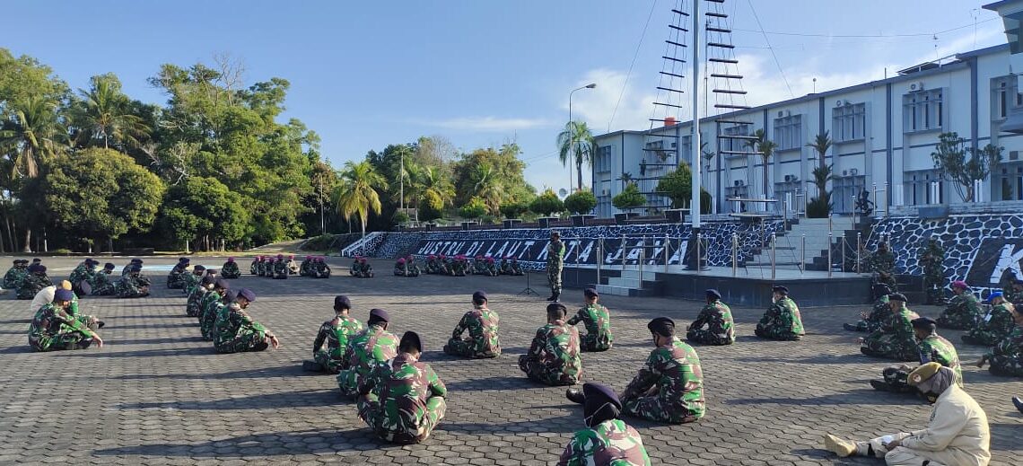 Asrena Danlantamal IV Beri Sosialisasi Tentang Zona Integritas Menuju WBK dan WBBM