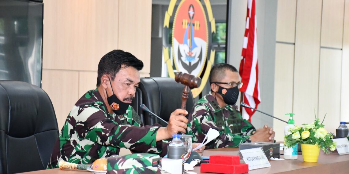 Danlantamal IV Pimpin Sidang Pantukhirda Calon Taruna AAL Tahun 2021