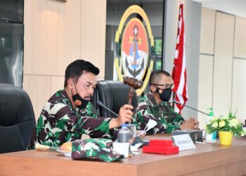 Danlantamal IV Pimpin Sidang Pantukhirda Calon Taruna AAL Tahun 2021
