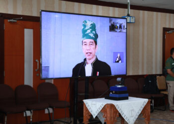 Wadanlantamal IV Melalui Virtual Hadiri Peringatan Hari Lahir Pancasila Tahun 2021 Di Batam