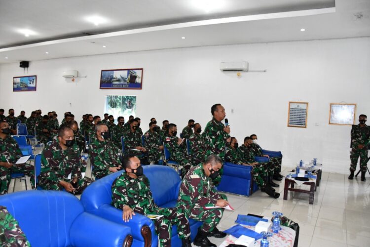 Sopsal Mabesal Gelar Bimtek Pembinaan Bagi Segenap Perwira Korps Pelaut