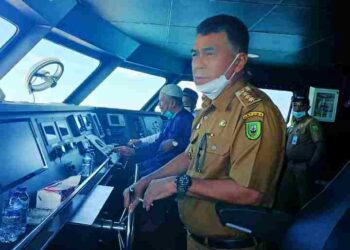 Hari Ini Bupati Natuna Arungi Laut Perbatasan. Ada apa ya..?