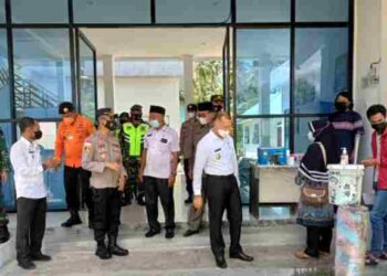 Wabup Natuna Terus Tinjau Pelaksanaan Vaksinasi di Kecamatan