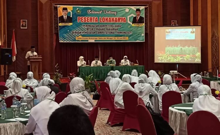 Lokakarya Upaya Tngkatkan Kompetisi Guru MTsN 2 Padang Pariaman