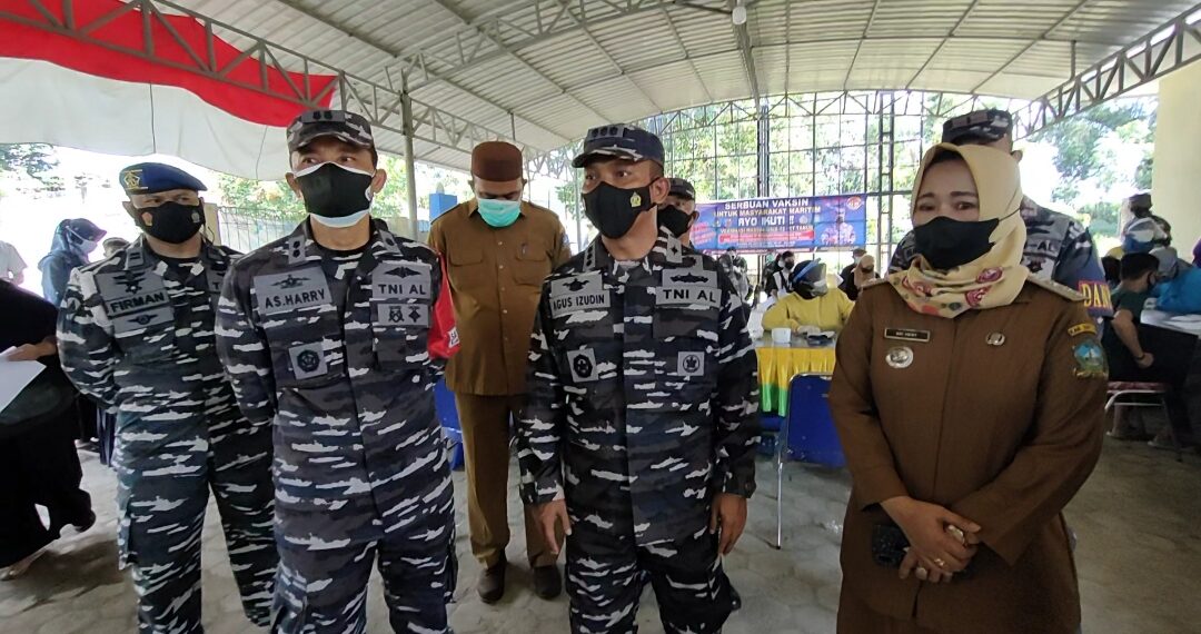 TNI AL Prioritaskan Serbuan Vaksin Covid-19 Untuk Masyarakat Maritim Usia 12-17 Tahun