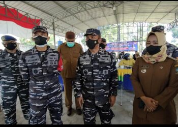 TNI AL Prioritaskan Serbuan Vaksin Covid-19 Untuk Masyarakat Maritim Usia 12-17 Tahun