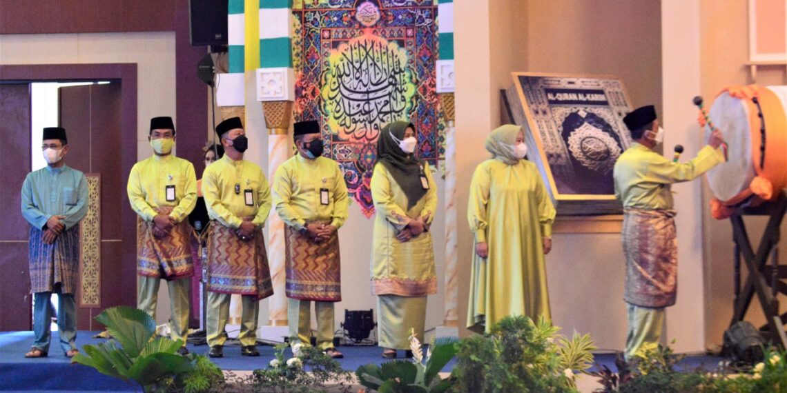 Danlantamal IV Hadiri Acara Pembukaan STQH IX Kepri Tahun 2021