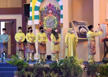 Danlantamal IV Hadiri Acara Pembukaan STQH IX Kepri Tahun 2021