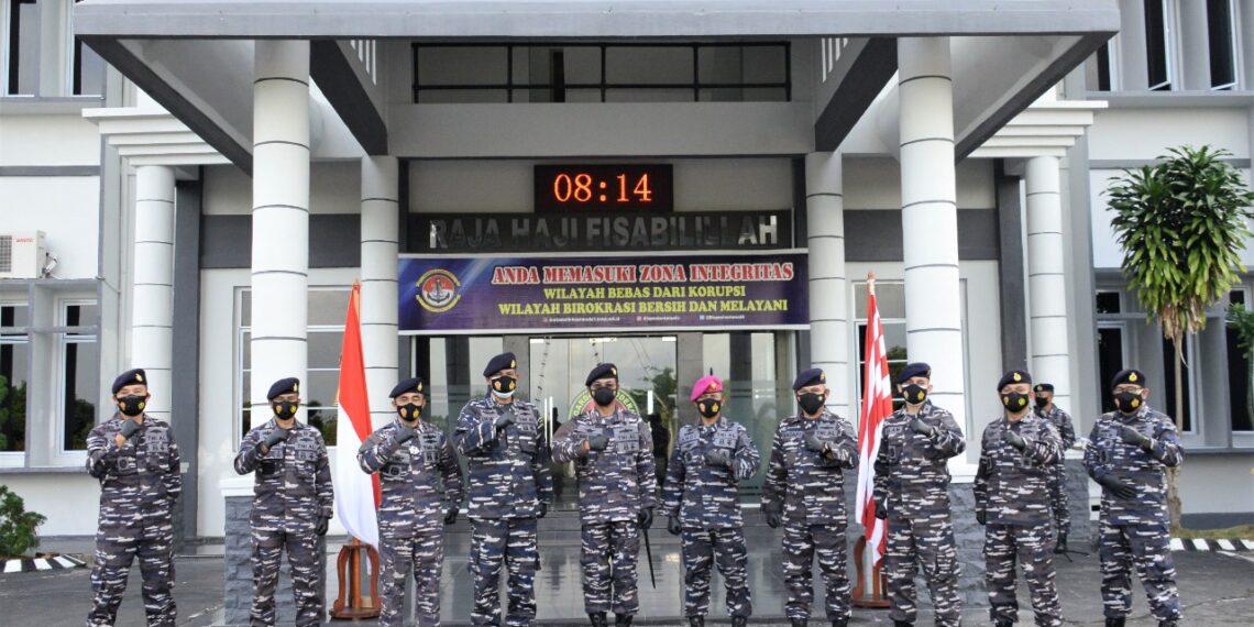 Danlantamal IV Pimpin Sertijab Empat Jabatan Penting Di Lantamal IV