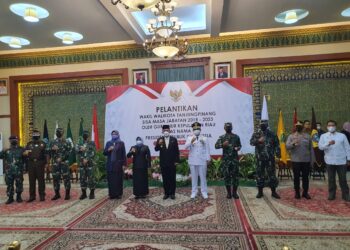 Danlantamal IV Hadiri Pelantikan Wakil Walikota Tanjungpinang