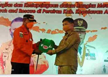 Wan Zuhendra Dukung Kegiatan Rakorsarda dan Latsarda KPP Basarnas di-Anambas