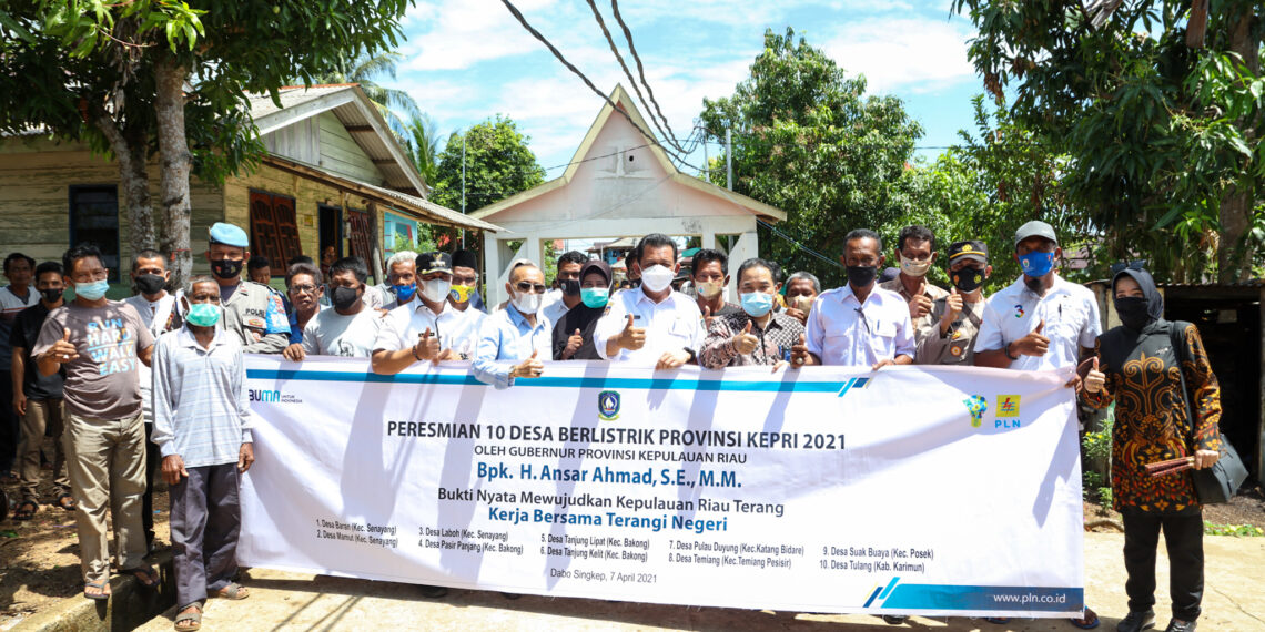 Gubernur Ansar Berupaya Totalitas untuk Kepri Terang-Benderang