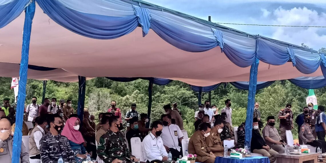 Danlantamal IV Dampingi Gubernur Kepri Kunker Ke Natuna