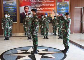 Aspotmar Danlantamal II Resmi Dijabat Letkol Laut (P)  Indra Dhani