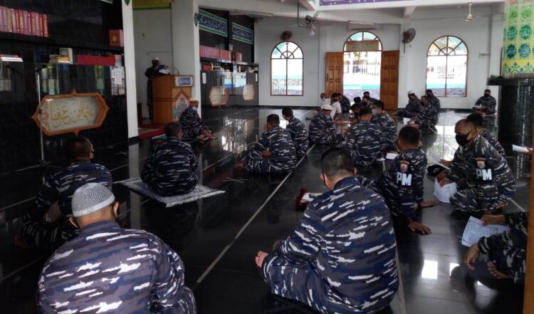 Jelang Latihan Armada Jaya XXXIX 2021 Lantamal IV Gelar Do’a Bersama