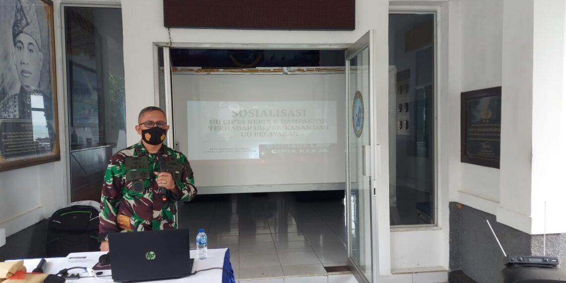 Hari Terakhir Diskum Lantamal IV  Beri Pembekalan  Hukum Dalam Latihan Binopslat Hukum Keamanan Laut