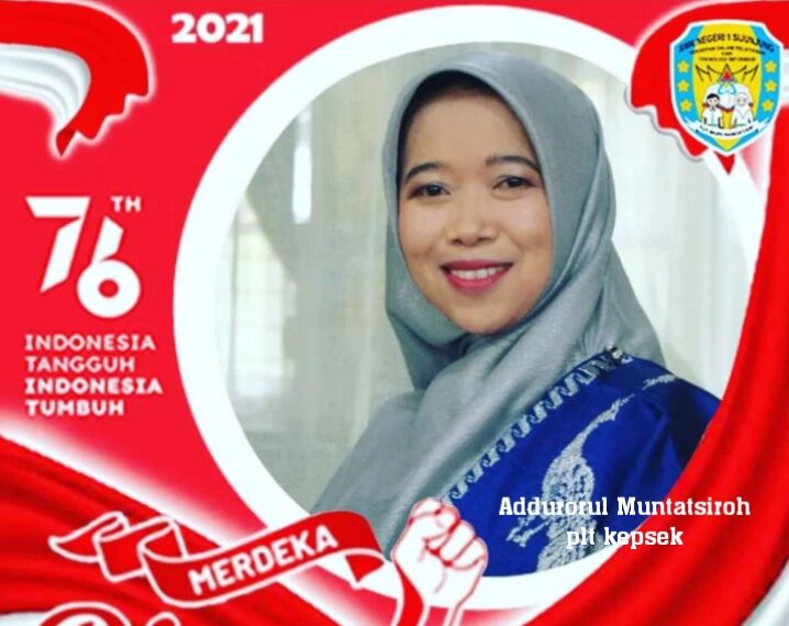 Kepsek beserta Keluarga SMKN 1 Sijunjung Ucapkan Selamat Hari Hut Kemerdekaan RI ke 76