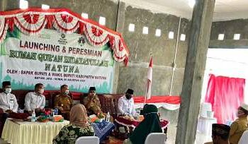 Wabup Natuna Harapkan Santri Dapat Menjadi Contoh Dimasyarakat