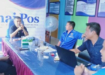 Memastikan Signal Baik Supervisor Plasa Telkom Kunjungi Redaksi Media Ranai Pos