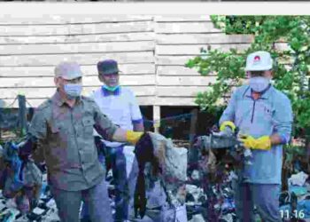 Tepati Janji Politik Wabup Natuna Ajak Warga Sedanau Gotong Royong