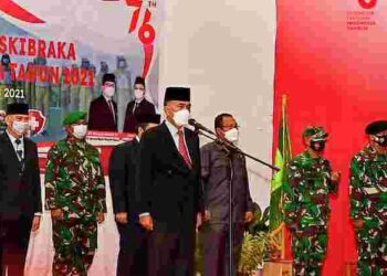 33 Orang Pasukan Pengibar Bendera Tahun 2021 Dikukuhkan Bupati Natuna