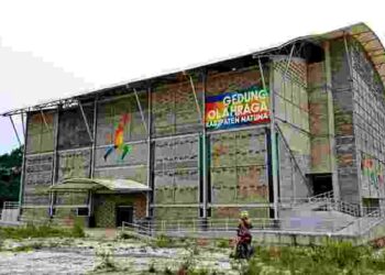 Miris..!! GOR Bernilai Rp18 M, di Natuna Belum Dapat Dimanfaatkan, Ada Apa?