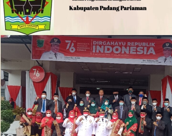 Kepsek beserta Keluarga SMKN 1 Sijunjung Ucapkan Selamat Hari Hut Kemerdekaan RI ke 76