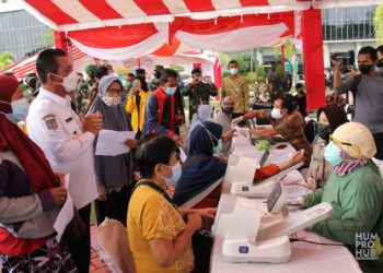 Gesa Capaian Vaksinasi, Gubernur Ansar Apresiasi Pekan Vaksinasi Kejati Kepri