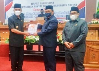 Bupati Natuna Sampaikan RAPBD-P Natuna Tahun 2021