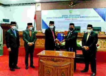 Luar Biasa Paripurna DPRD Natuna Rapungkan Empat Agenda Sekaligus