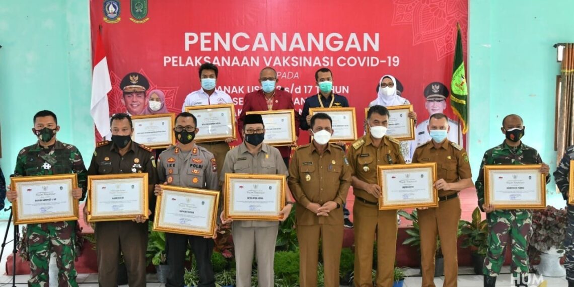 Gubernur Canangkan Vaksinasi Bagi Remaja Usia 12-17 Tahun se-Kepri di Natuna