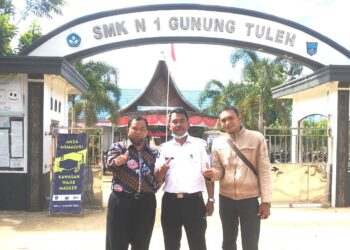 Hasil Gagasan Kepsek SMKN 1 Gunung Tuleh Pembangunan Sekolah Terkabul Dari Pemprov Sumbar
