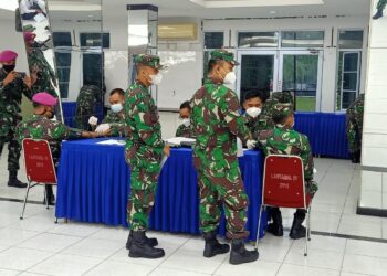 Jelang Hut Ke-76 TNI, Lantamal IV Gelar Donor Darah