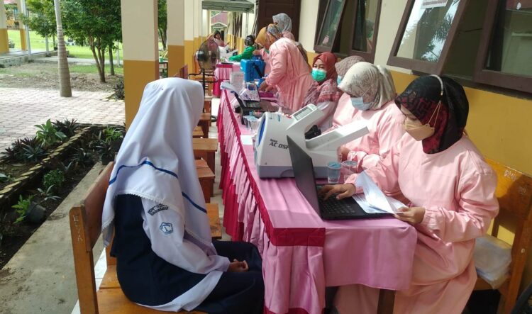 Wabup Resmikan Pelaksanaan Program Gebyar Vaksinasi Di Pasbar