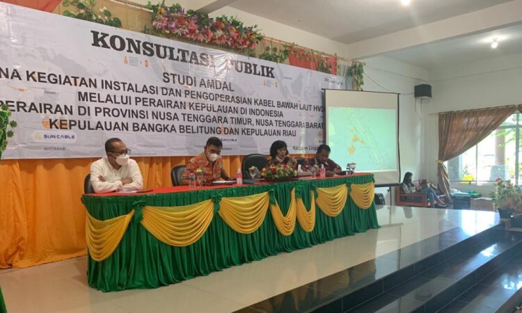 Rencana Pemasangan Kabel Bawah Laut Kepri, Pemkab Lingga Berharap Perlu Kajian Serius