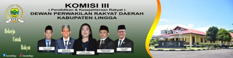 Banner DPRD Kabupaten Lingga,