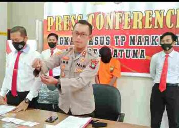 Satresnarkoba Polres Natuna Kembali Tangkap Pembawa Sabu Seberat 16.84 Gram