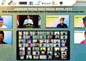 KKKS Wilayah Kepri dan SKK Migas Gelar Webinar dan Lomba Karya Jurnalistik
