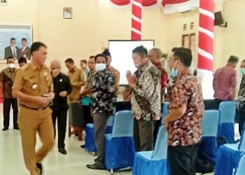 Puluhan Kepala Desa se-Kabupaten Natuna Ikuti Sosialisasi Aplikasi Desa Cerdas