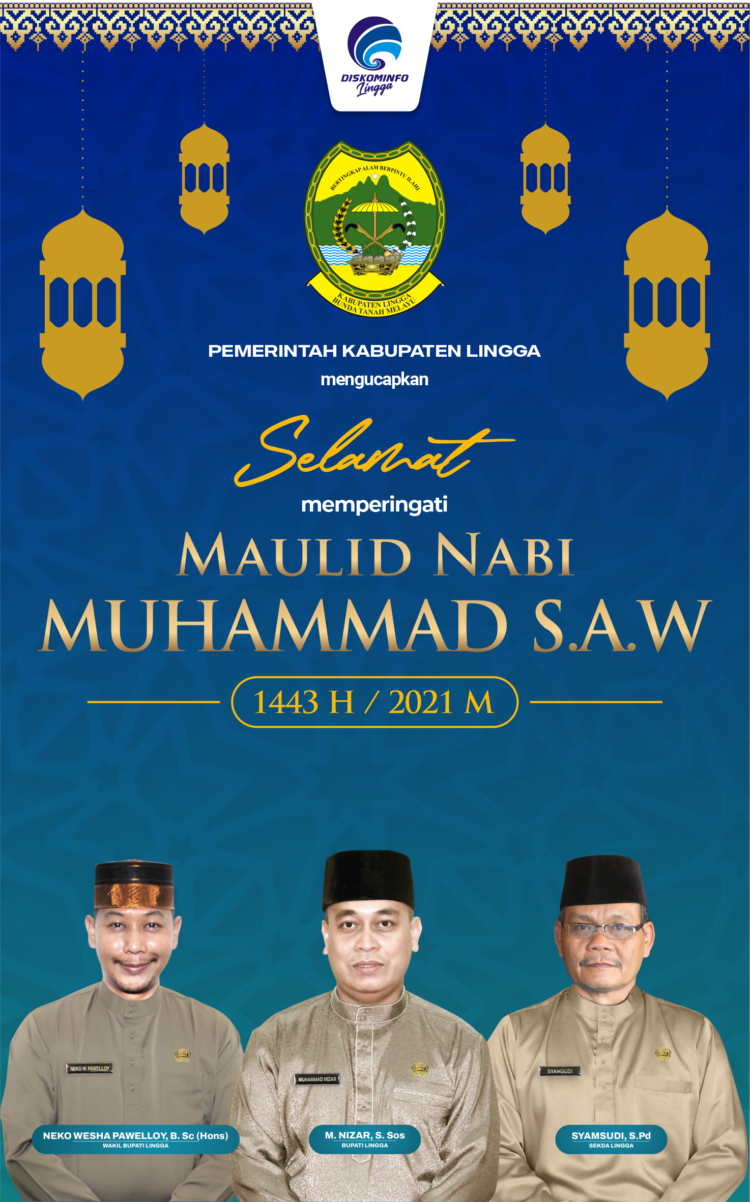 Banner Hari Sumpah Pemuda dari pemkab Lingga