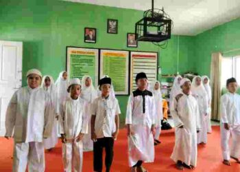 Hari Santri Nasionai 2021 SD 005 Sepempang Ikut Berpartisipasi Ikuti Perlombaan di Pesantren NJ