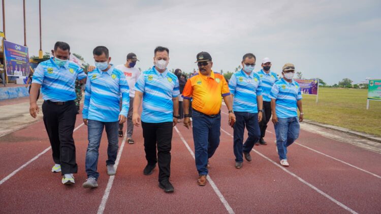 Kejurda Atletik 2021, Nizar Berharap Lingga Pertahankan Juara Umum Tingkat Provinsi